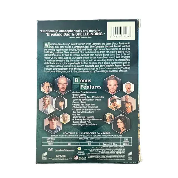 Breaking Bad Complete Second Season DVD - Picture 2 of 3